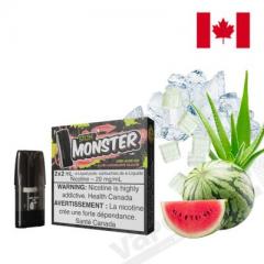 【STLTH Monster】 Pod Pack - ラッシュアロエアイス 20mg 2ml×2