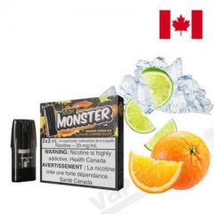 【STLTH Monster】 Pod Pack - オレンジシトラスアイス 20mg 2ml×2