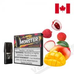 【STLTH Monster】 Pod Pack - マンゴーライチアイス 20mg 2ml×2