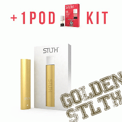 【STLTH ステルス】ベーシックキット[ GOLD ]キット+アップルクリスプ 2ml