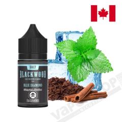 【Blackwood Salt ブラックウッドソルト】ブルーダイヤモンド ソルト(ライトメンソールのタバコ味)30ml