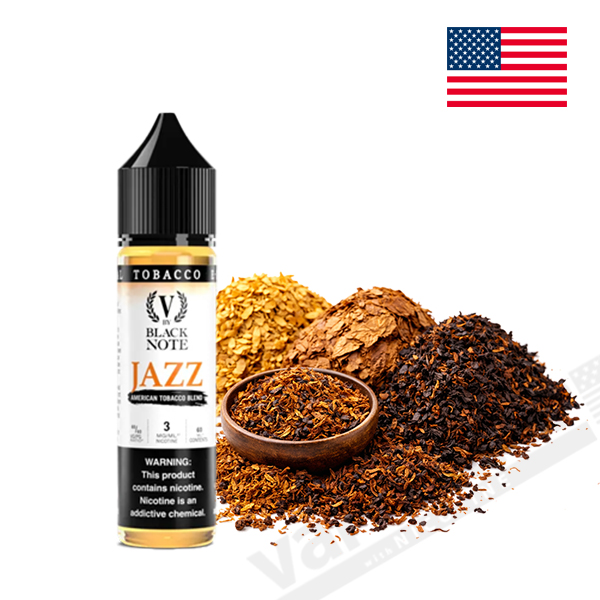 Black Note V JAZZ American Tobacco Blend (アメリカンタバコ) 60ml 6mg