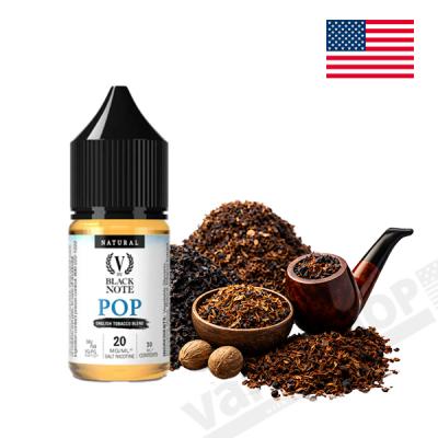 Black Note V Salt Nic POP English Tobacco 30ml