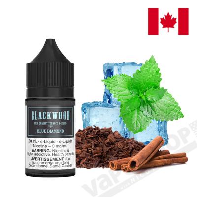 【Blackwoodブラックウッド】ブルーダイヤモンド(ライトメンソールのタバコ味)30ml