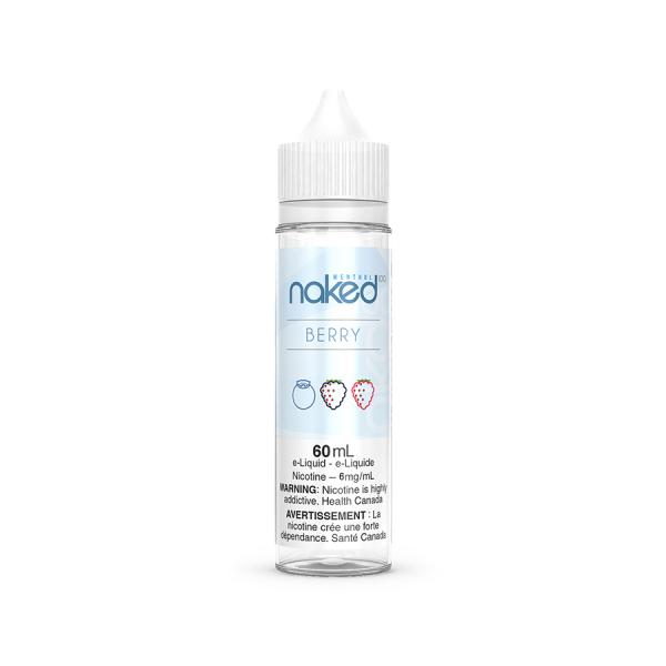 【Naked100　Menthol ネイキッド100　メンソール】 ベリー　(ベリークール)　60ml