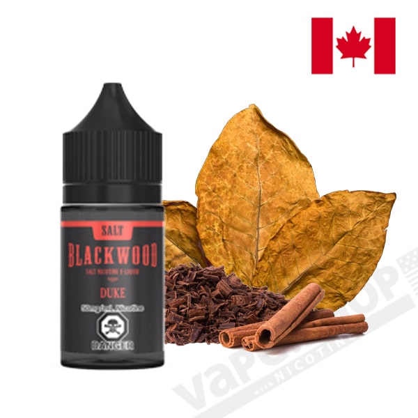 【Blackwood Salt ブラックウッドソルト】デューク ソルト(アメリカンブレンドのタバコ味)30ml