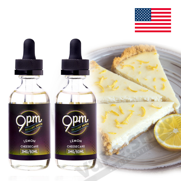 9pm レモンチーズケーキ 60ml 2本セット