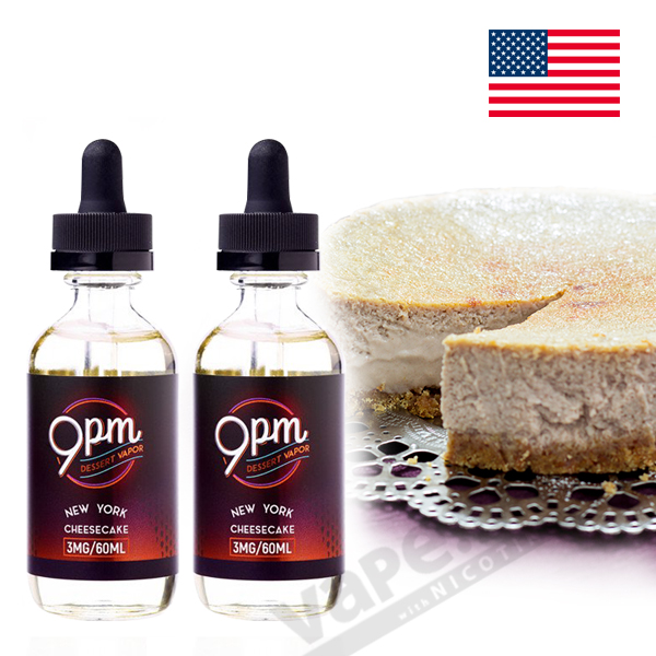 9pm ニューヨークチーズケーキ 60ml 2本セット